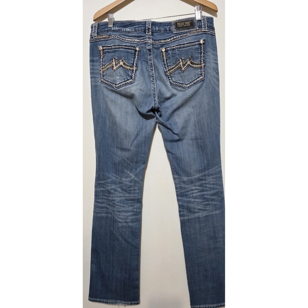Miss Me Jeans Women Tall 32x36 Easy Boot Cowgirl Western Flare Y2K Bling Country